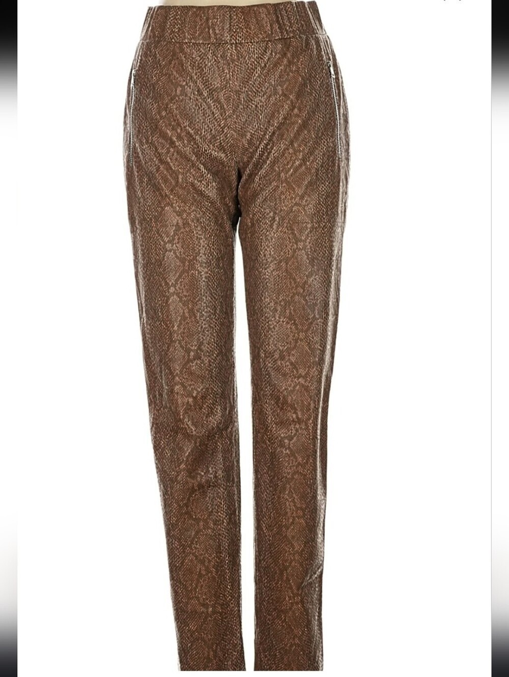 Marc Cain Sports Faux Leather Snake Skin Pants